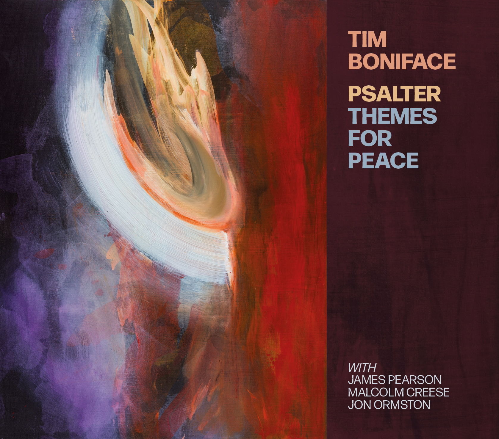 Tim Boniface Psalter Themes for Peace album cover