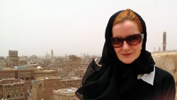 Photo of Dr Kendall in Sanaa, Yemen