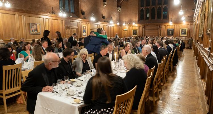 Dining Hall with guests