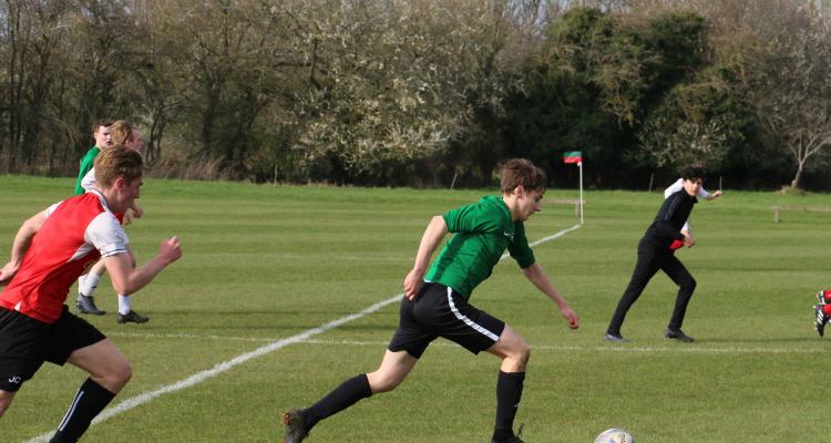 Players in the 2024 Students v Alumni Football Match