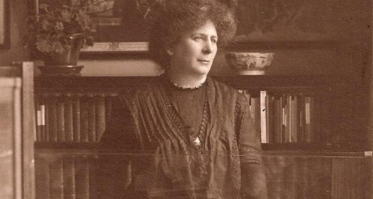 Hertha Ayrton in her laboratory, taken by J Russell & Sons, 1910 (archive reference: GCPH 7/3/3/2)