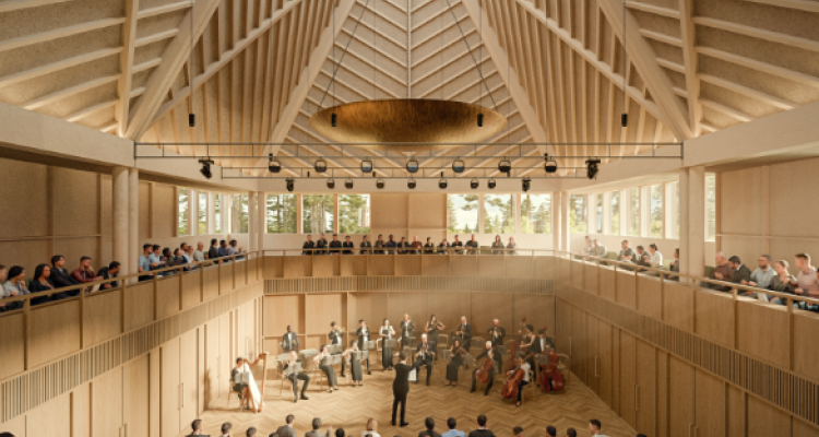 new courts auditorium