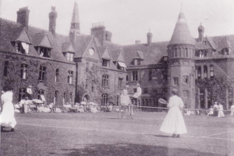 tennis match in 1908 (archive reference: GCPH 7/1/84)